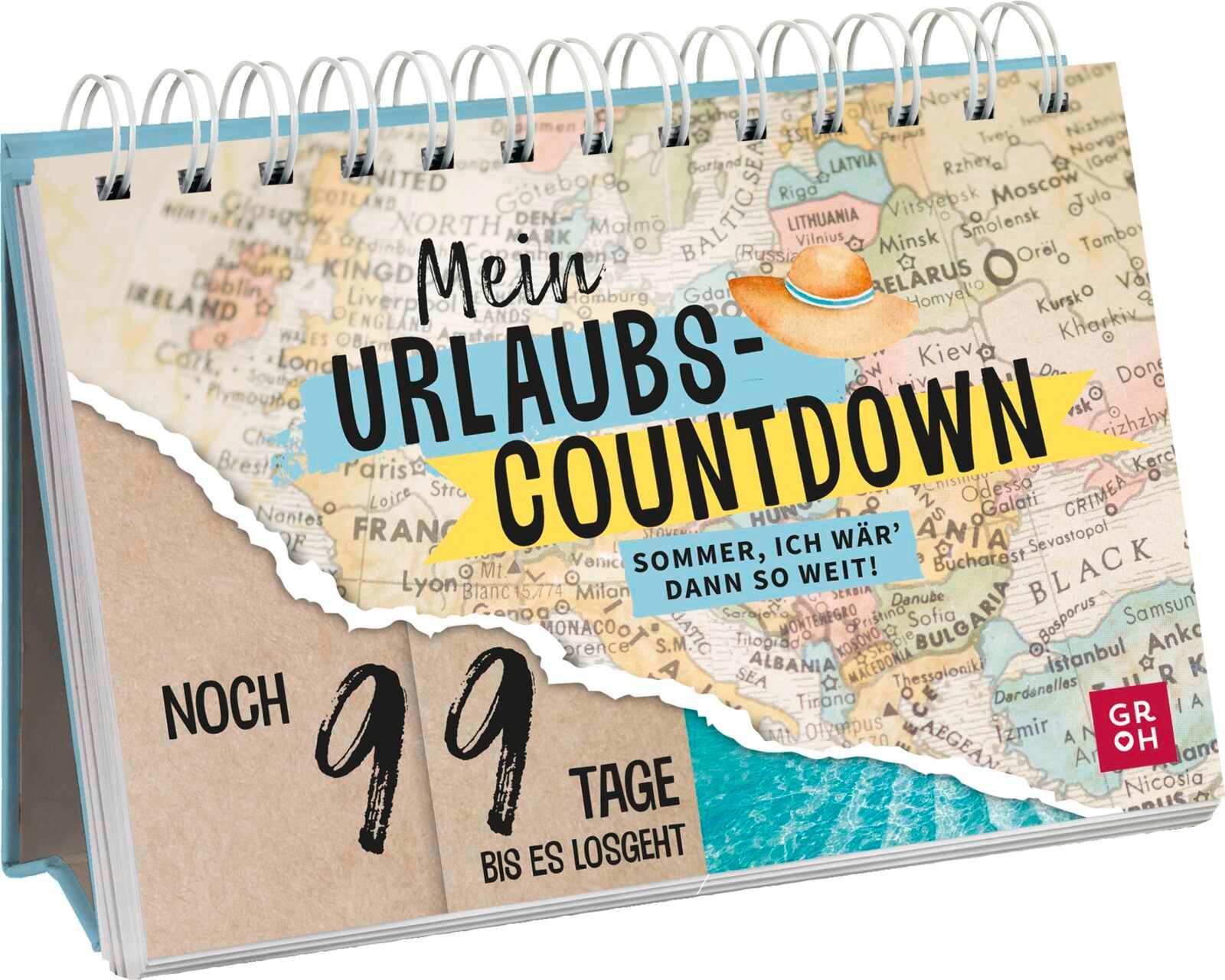 Cover: 9783848503162 | Mein Urlaubscountdown | Groh Verlag | Taschenbuch | 26 S. | Deutsch