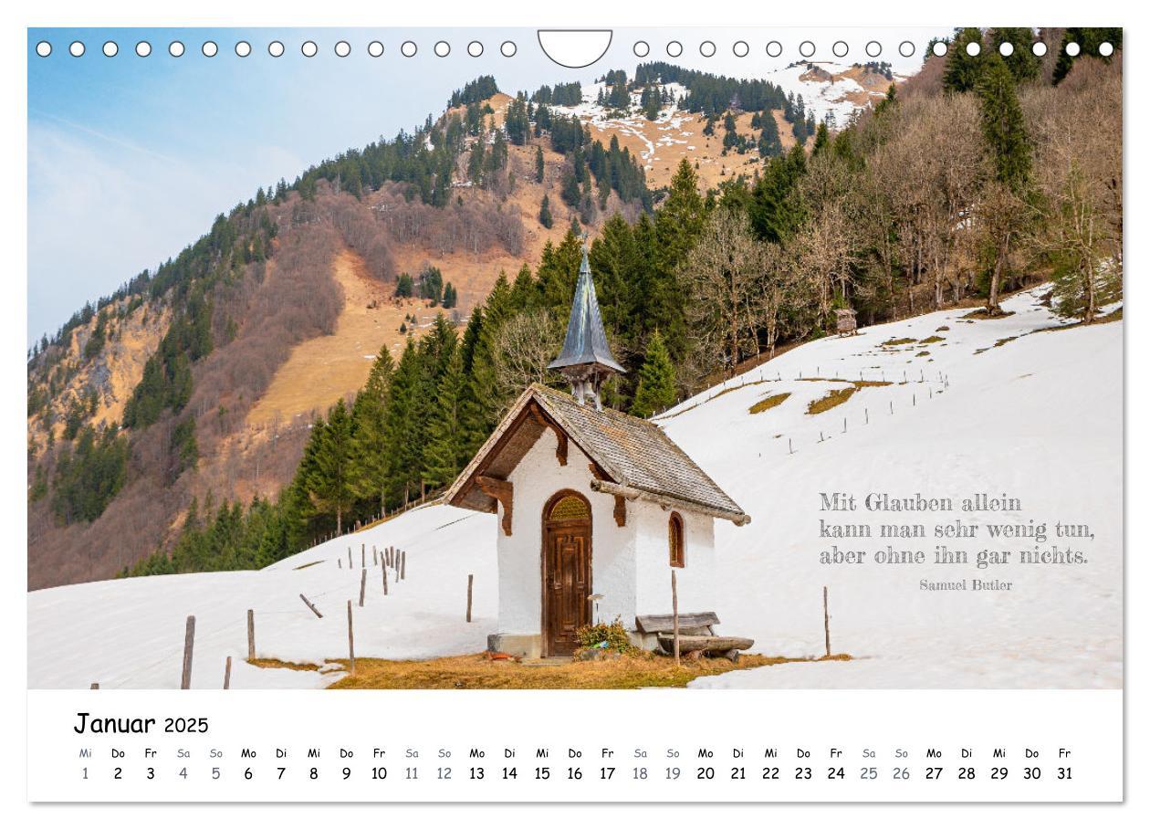 Bild: 9783383823725 | Christliche Bildpoesie (Wandkalender 2025 DIN A4 quer), CALVENDO...