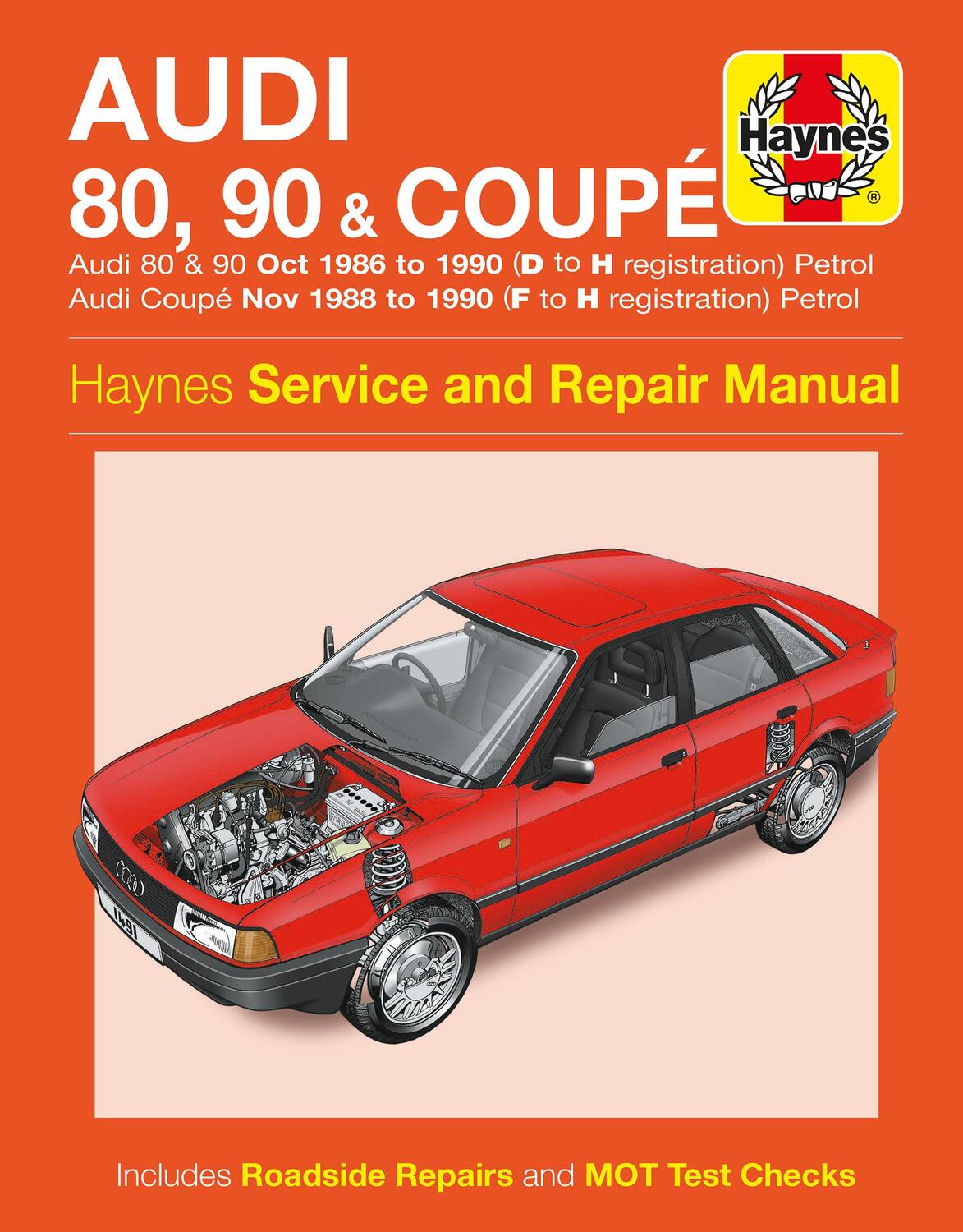Cover: 9780857337122 | Audi 80, 90 &amp; Coupe | Haynes Publishing | Taschenbuch | Englisch