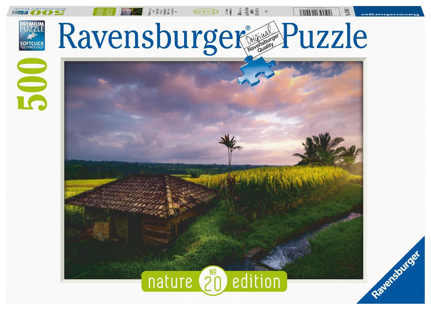 Cover: 4005556169917 | Ravensburger Puzzle Nature Edition 16991 Reisfelder im Norden von...
