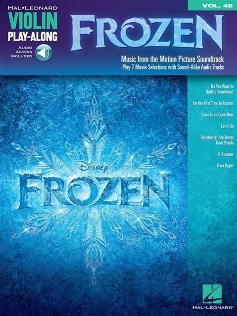 Cover: 9781480386433 | Frozen | Violin Play-Along Volume 48 | Buch | Englisch | 2014
