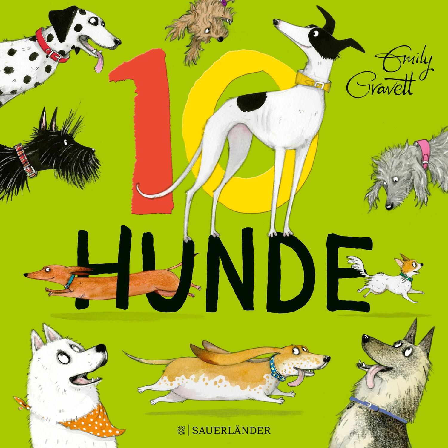 Cover: 9783737372305 | 10 Hunde | Emily Gravett | Buch | 32 S. | Deutsch | 2023