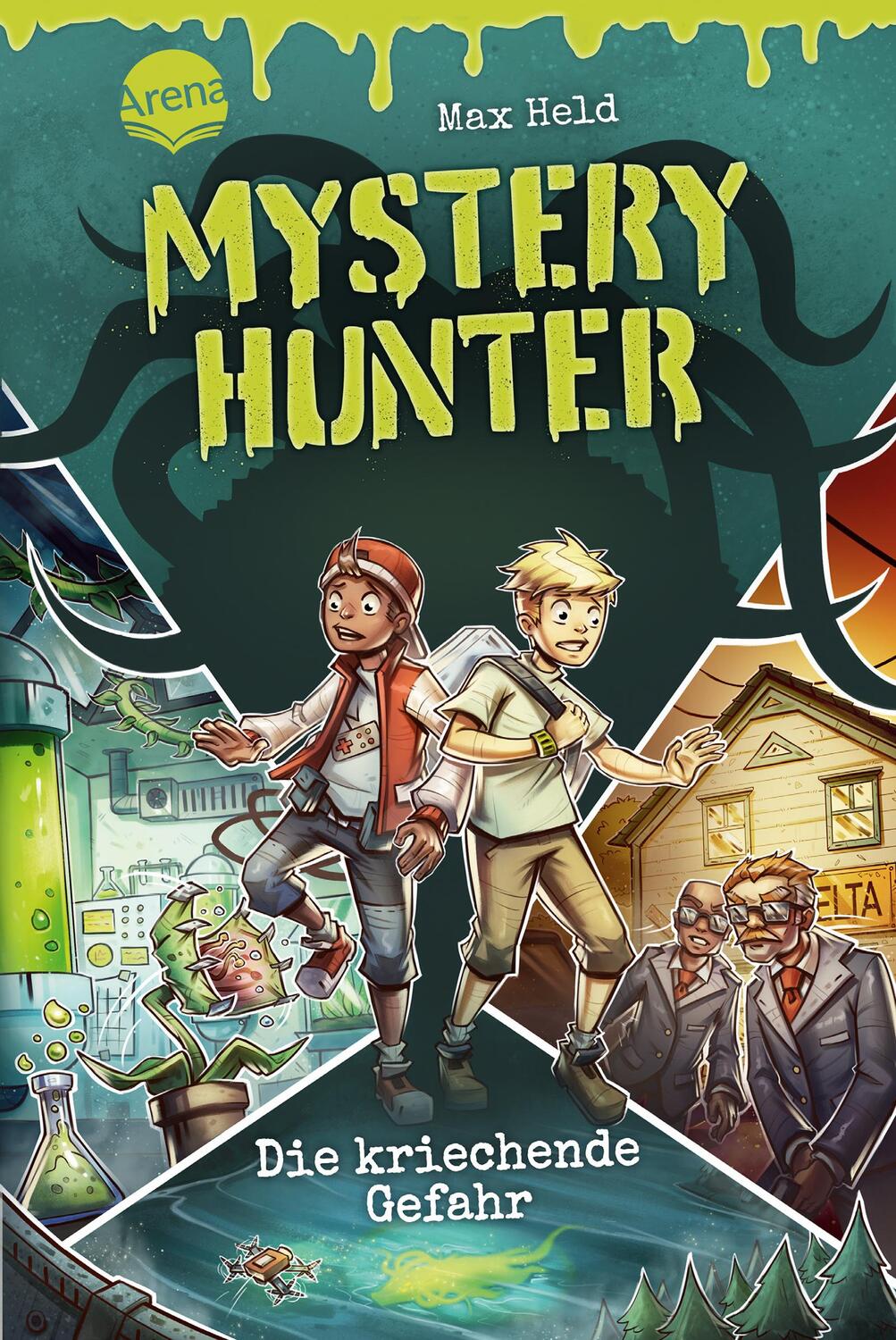 Cover: 9783401606330 | Mystery Hunter (1). Die kriechende Gefahr | Max Held | Buch | Deutsch