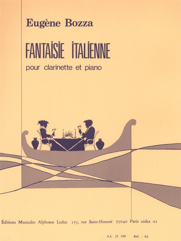 Cover: 9790046211508 | Fantaisie Italienne | Eugène Bozza | Buch | Alphonse Leduc