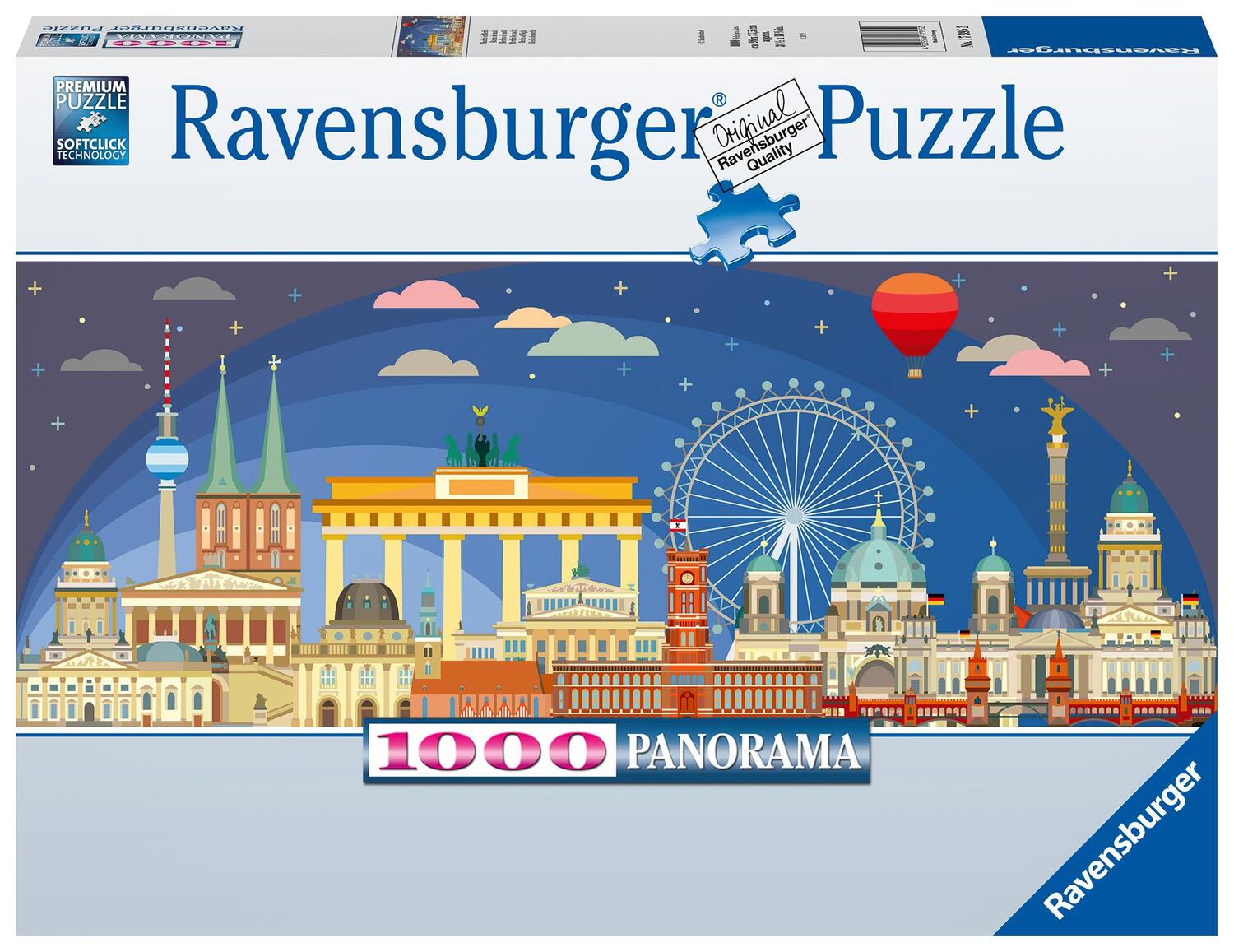 Cover: 4005556173952 | Ravensburger Puzzle 17394 Nachts in Berlin - 1000 Teile Puzzle für...