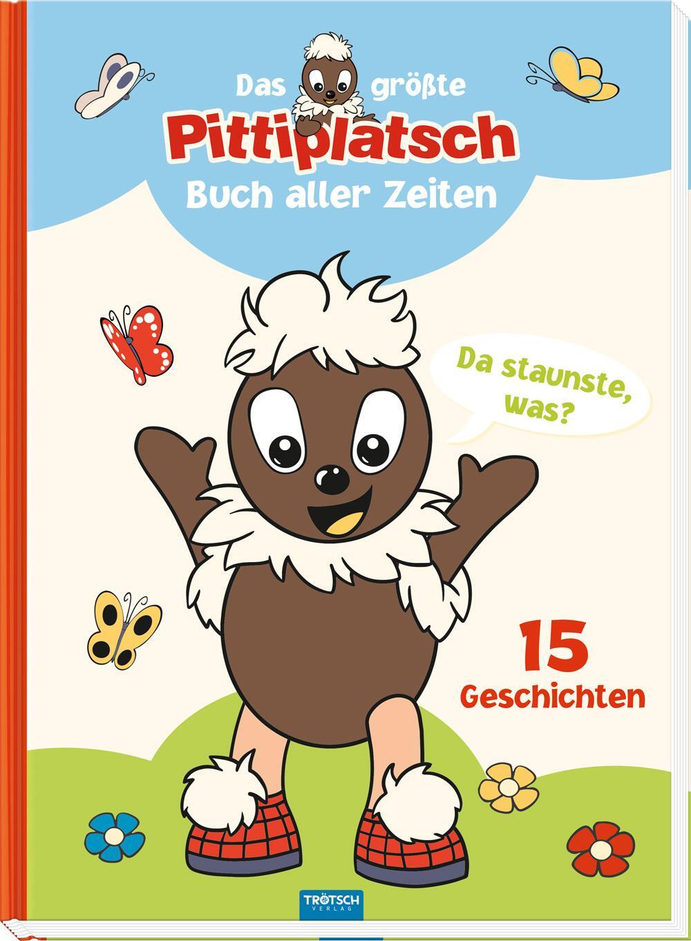 Cover: 9783965526211 | Trötsch Unser Sandmännchen Kinderbuch Das größte Pittiplatsch Buch...