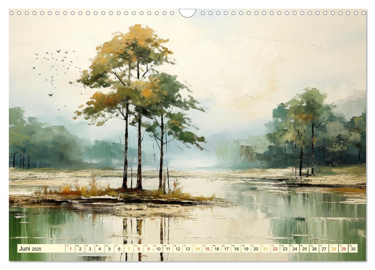 Bild: 9783383839085 | Eine Landschaft im Jahr (Wandkalender 2025 DIN A3 quer), CALVENDO...