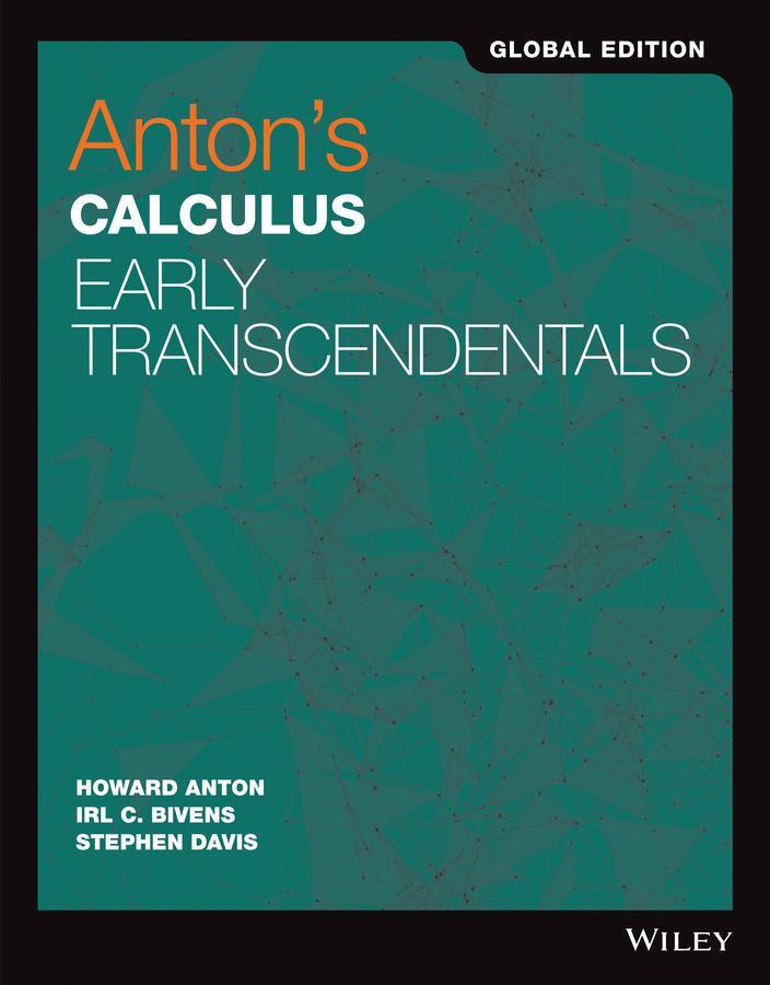 Cover: 9781119248903 | Anton's Calculus | Early Transcendentals, Global Edition | Taschenbuch