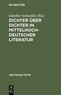 Cover: 9783484190115 | Dichter über Dichter in mittelhochdeutscher Literatur | Schweikle