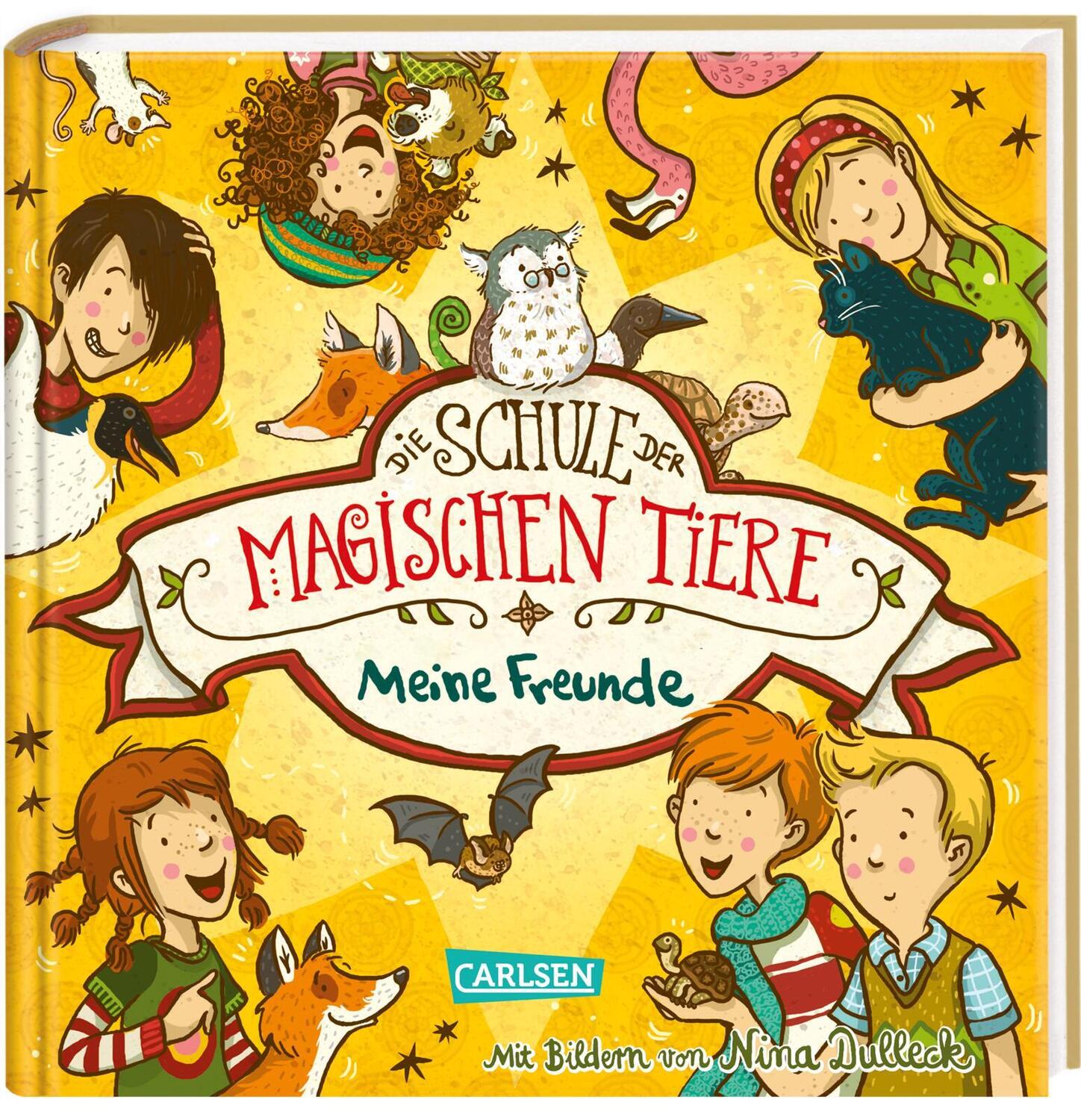 Cover: 9783551650337 | Die Schule der magischen Tiere: Meine Freunde (Freundebuch) | Auer