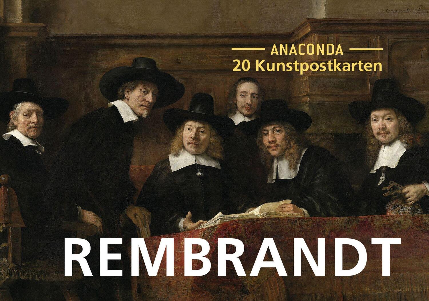 Cover: 9783730611180 | Postkarten-Set Rembrandt | Stück | Deutsch | 2022 | Anaconda Verlag