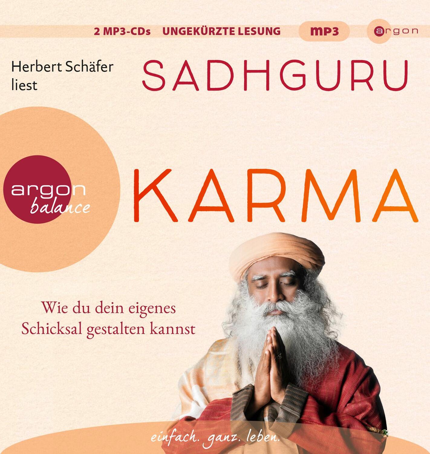 Cover: 9783839882375 | Karma | Wie du dein eigenes Schicksal gestalten kannst | Sadhguru | 2