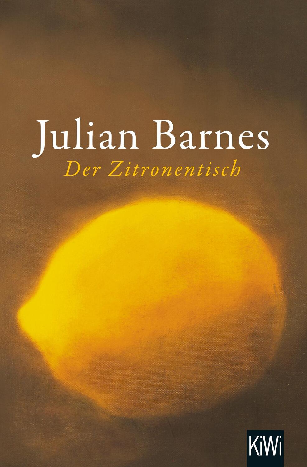 Cover: 9783462050318 | Der Zitronentisch | Erzählungen | Julian Barnes | Taschenbuch | 2017
