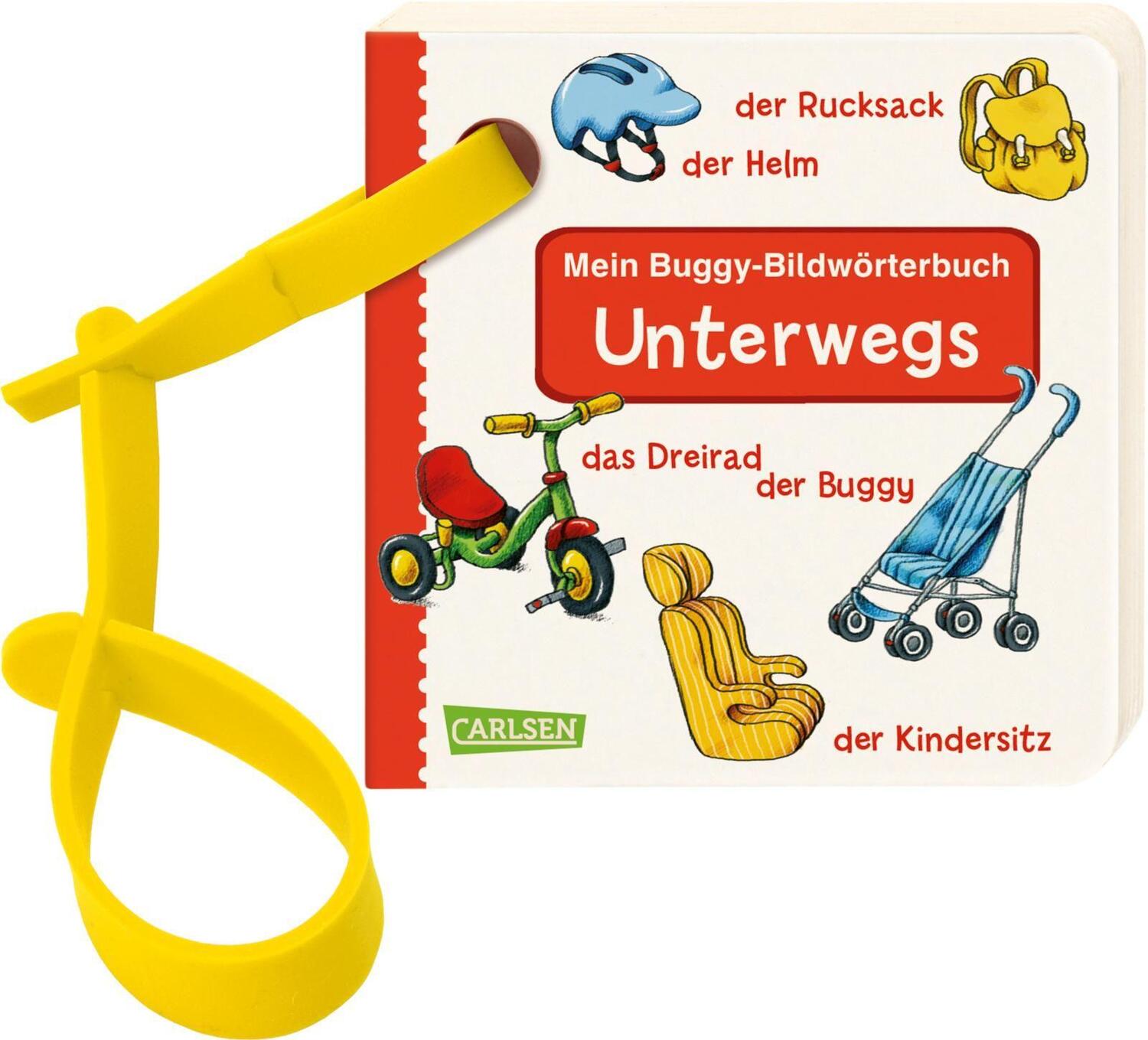 Cover: 9783551171160 | Buggy-Bücher: Mein Buggy-Bildwörterbuch: Unterwegs | Lucia Fischer