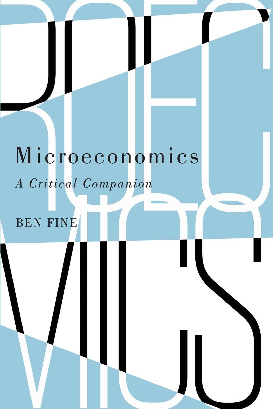 Cover: 9780745336077 | Microeconomics | A Critical Companion | Ben Fine | Taschenbuch | IIPPE