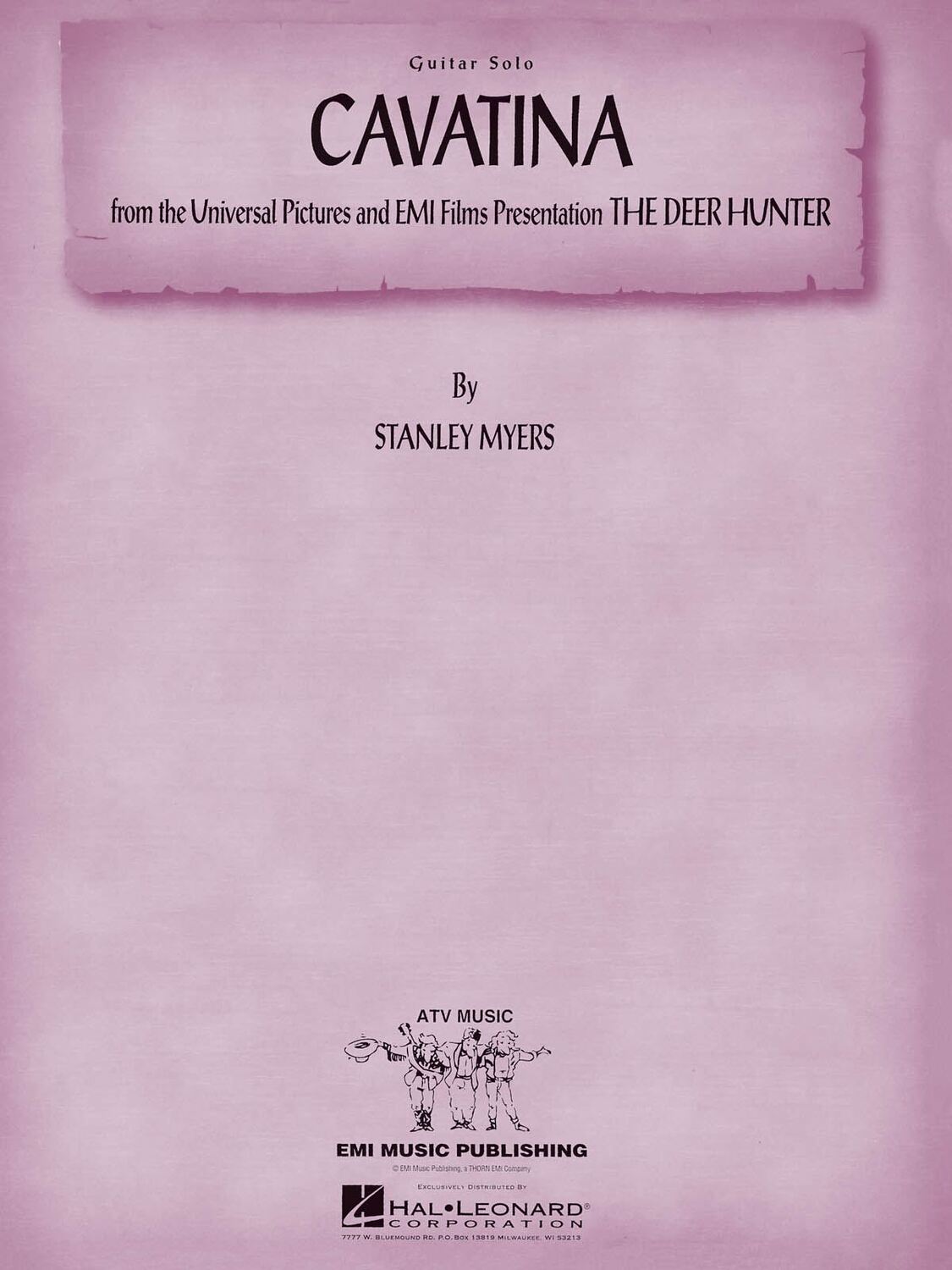 Cover: 73999630060 | Cavatina (Theme from Deerhunter) | Guitar Sheet | Buch | 1995