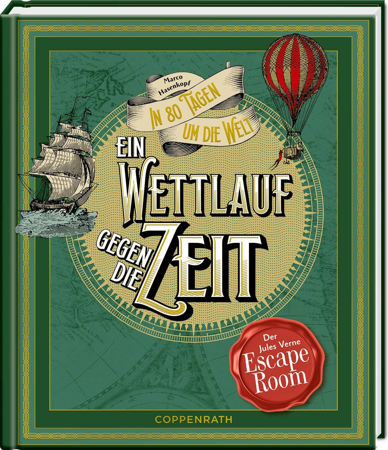 Cover: 9783649644675 | Ein Wettlauf gegen die Zeit. Der Jules-Verne-Escape-Room | Hasenkopf