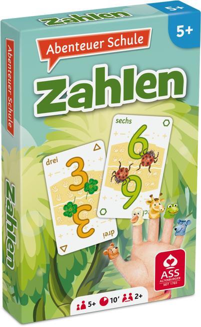 Cover: 4042677728418 | Abenteuer Schule - Zahlen | Spielkartenfabrik Altenburg GmbH | Spiel