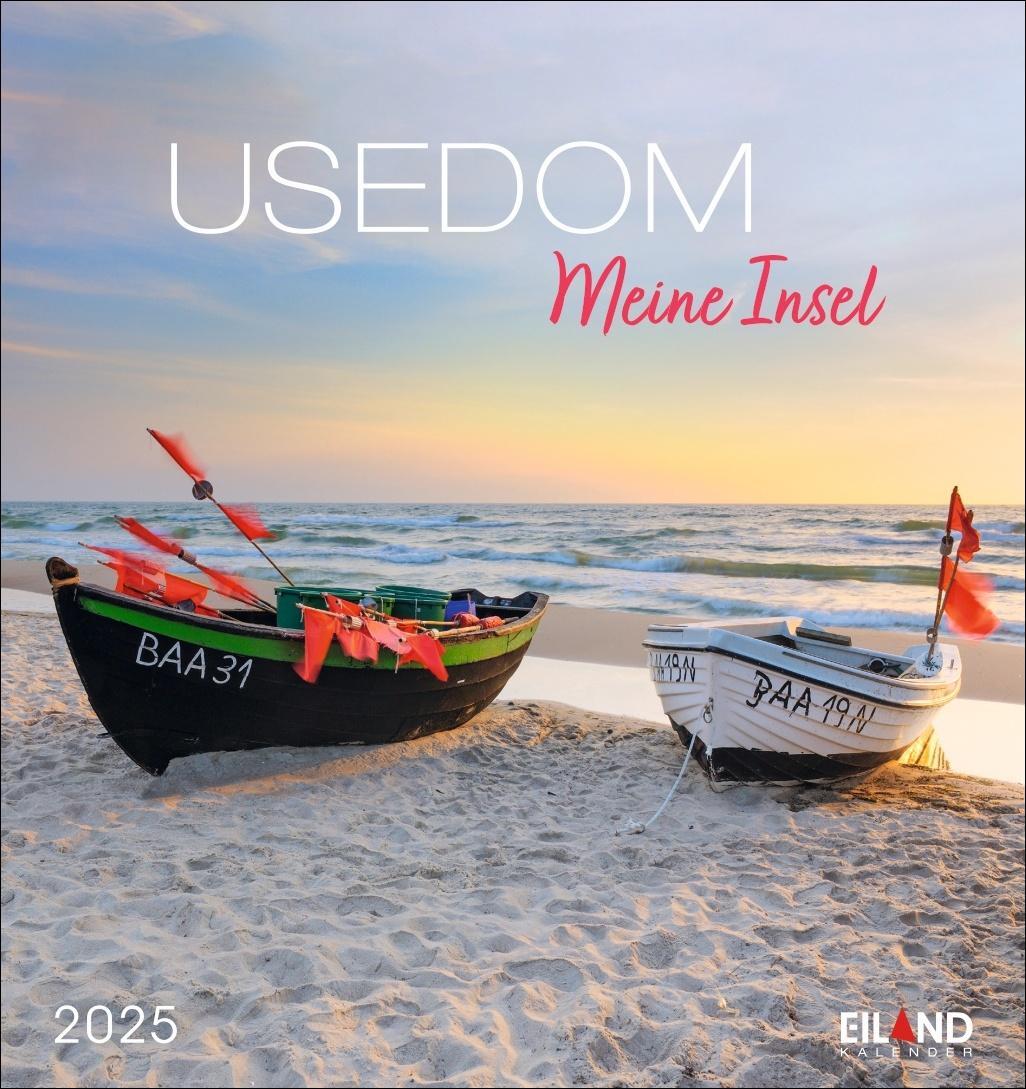 Cover: 9783964023377 | Usedom Postkartenkalender 2025 - Meine Insel | Eiland | Kalender