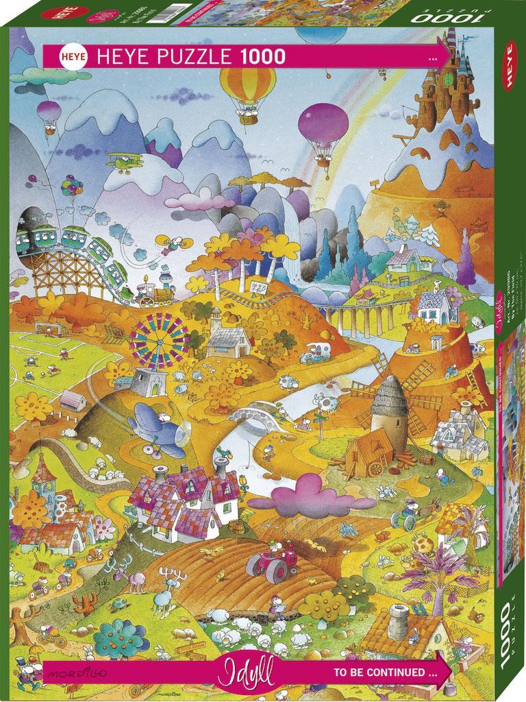 Cover: 4001689299866 | By The Field Puzzle 1000 Teile | Guillermo Mordillo | Spiel | 29986