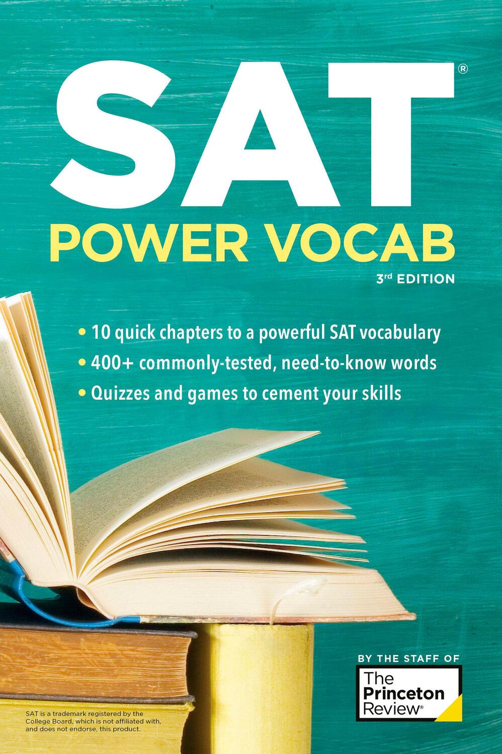 Cover: 9780593516706 | SAT Power Vocab, 3rd Edition: A Complete Guide to Vocabulary Skills...