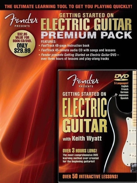 Cover: 9781458488114 | Fender Presents Getting Started on Electric Guitar - Premium Pack