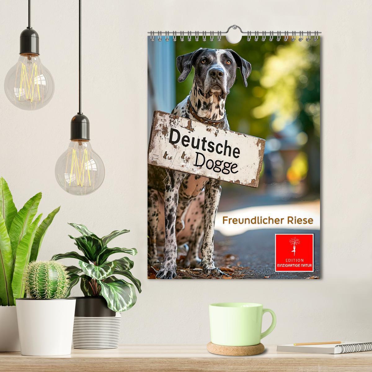 Bild: 9783383766497 | Deutsche Dogge - freundlicher Riese (Wandkalender 2025 DIN A4...