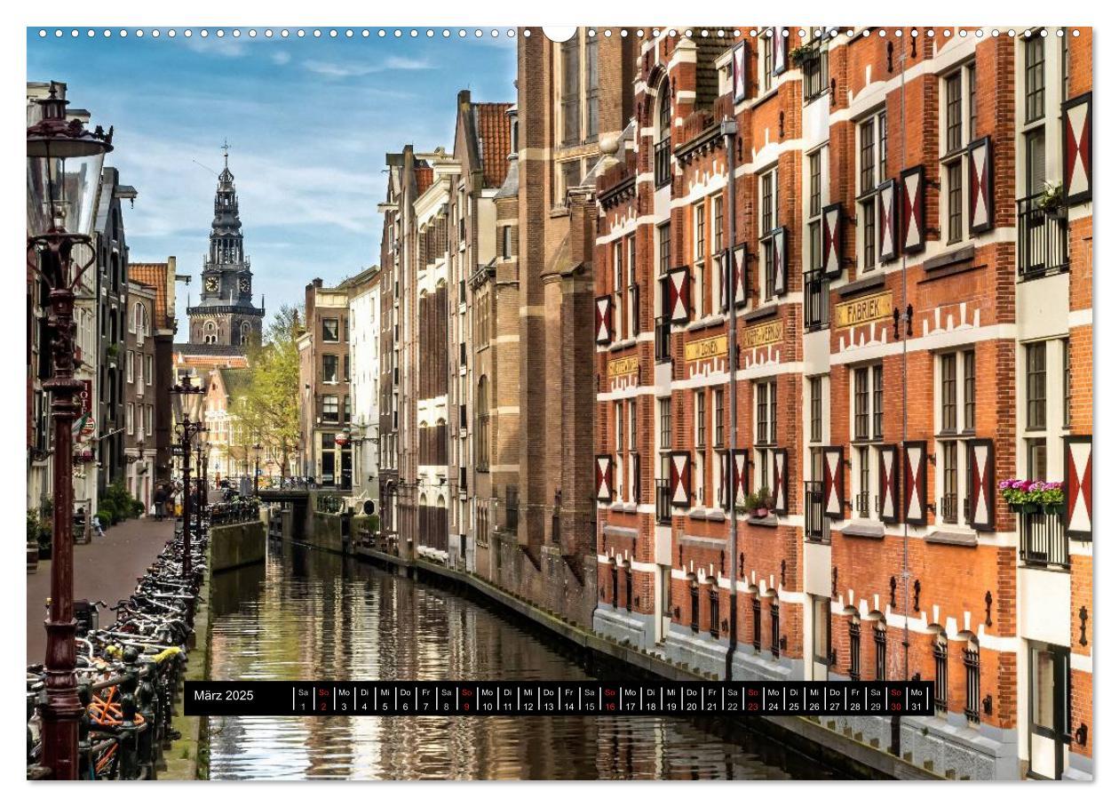 Bild: 9783435609444 | Amsterdam - Impressionen aus dem Grachtengordel (Wandkalender 2025...