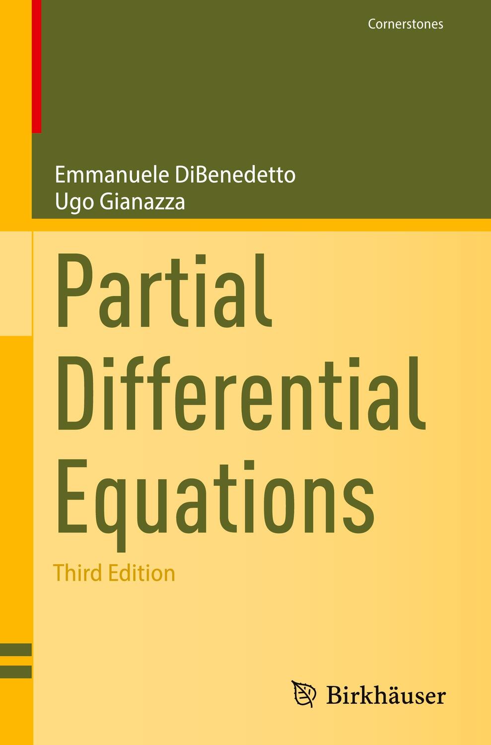Cover: 9783031466175 | Partial Differential Equations | Ugo Gianazza (u. a.) | Buch | xxx