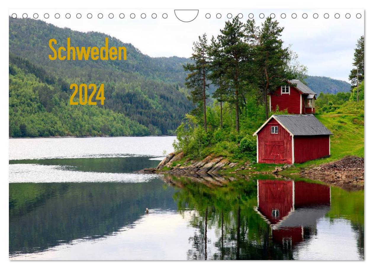 Cover: 9783383603839 | Schweden 2024 (Wandkalender 2024 DIN A4 quer), CALVENDO Monatskalender