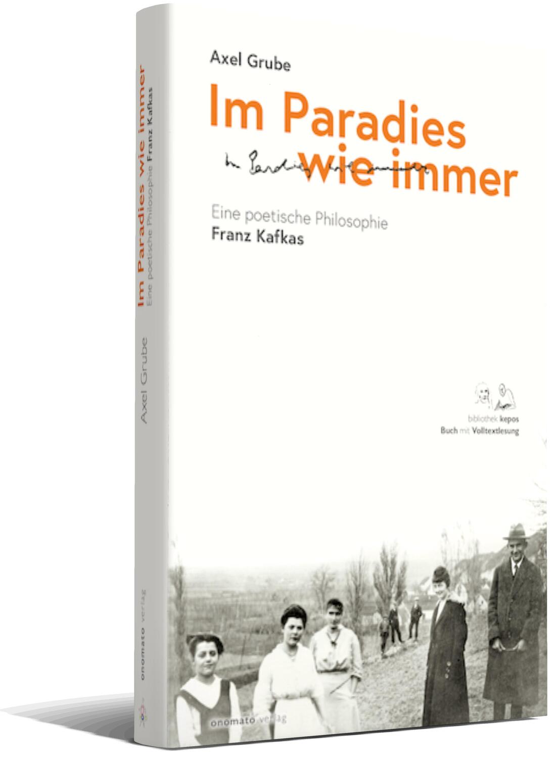 Cover: 9783949899157 | Im Paradies wie immer | Eine poetische Philosophie Franz Kafkas | Buch