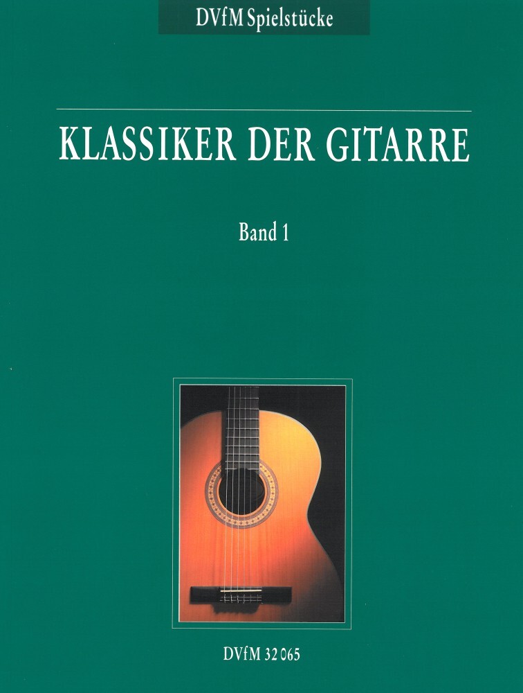 Cover: 9790200426007 | Klassiker Der Gitarre 1 | Gitarre solo | Breitkopf & Härtel