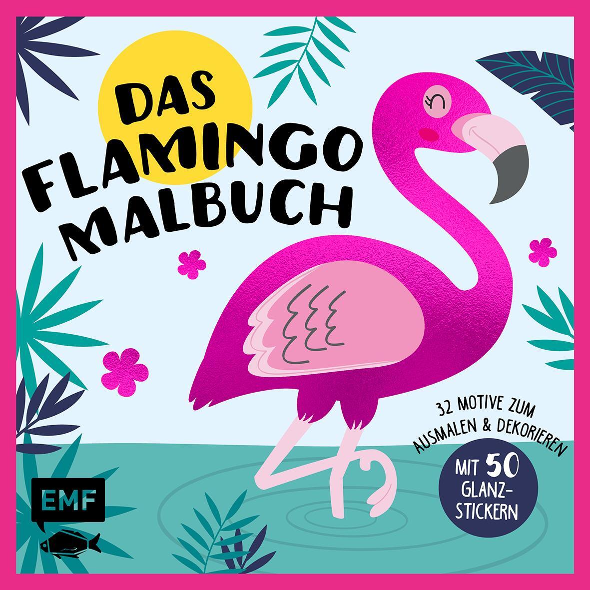 Cover: 9783960934066 | Das Flamingo-Malbuch | Taschenbuch | Deutsch | 2019