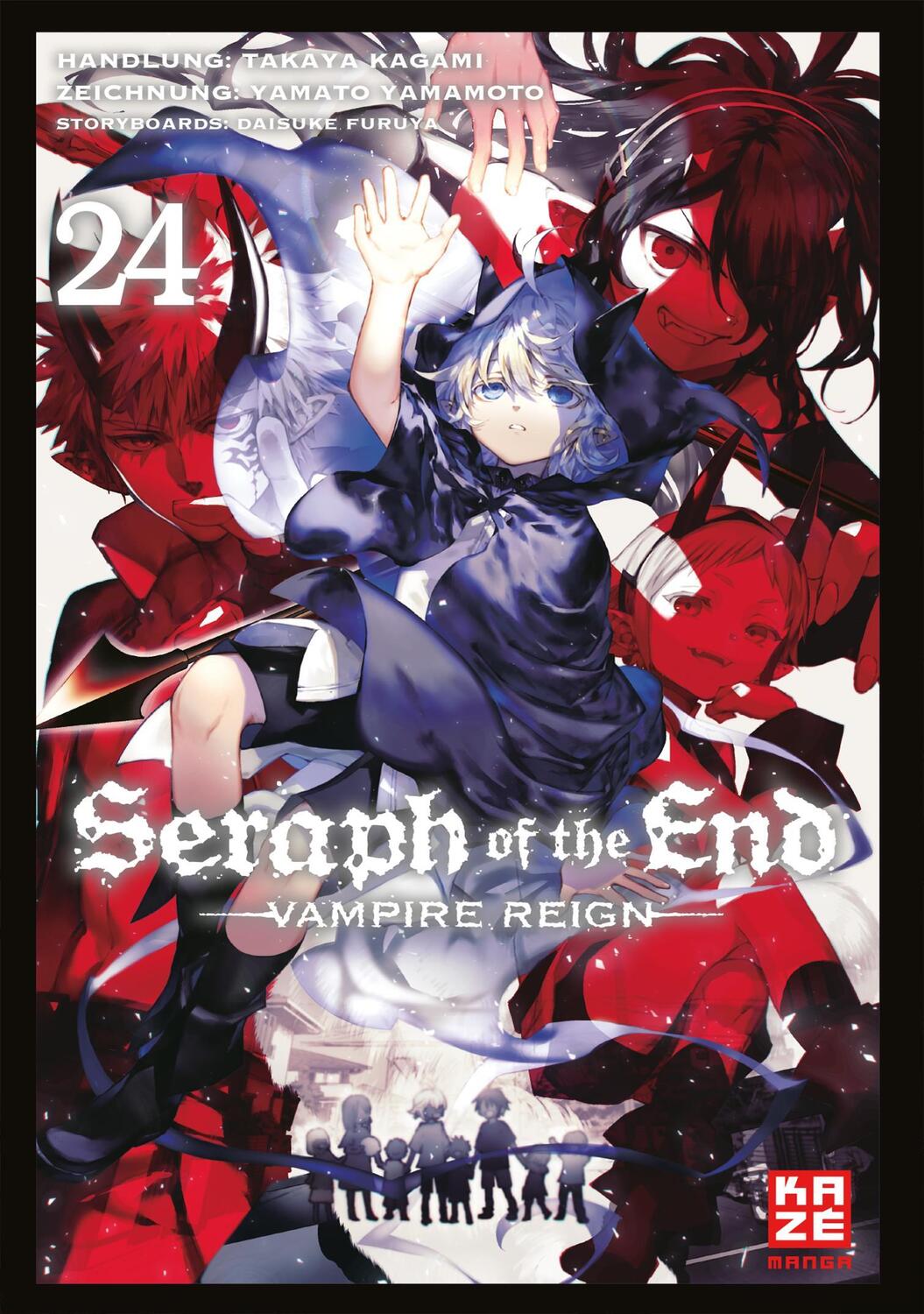 Cover: 9782889514496 | Seraph of the End - Band 24 | Yamato Yamamoto (u. a.) | Taschenbuch