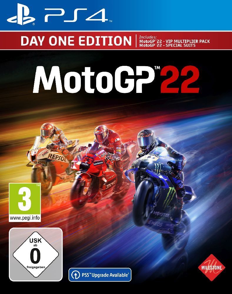 Cover: 8057168504927 | MotoGP 22 Day One Edition, 1 PS4-Blu-Ray-Disc | Blu-ray Disc | 2022
