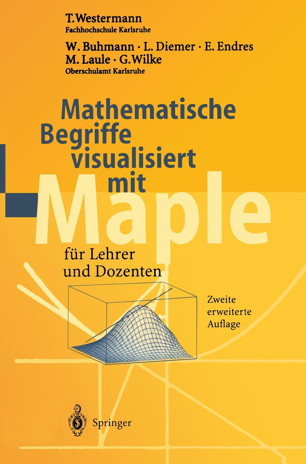 Cover: 9783540421320 | Mathematische Begriffe visualisiert mit Maple | T. Westermann (u. a.)