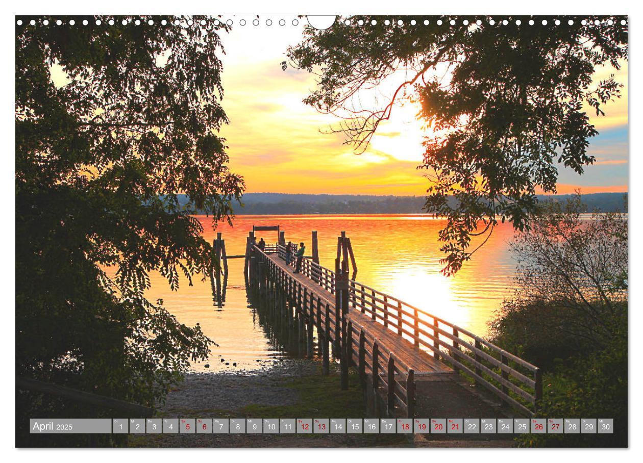 Bild: 9783435189786 | Mein Ammersee - am Ostufer entlang (Wandkalender 2025 DIN A3 quer),...