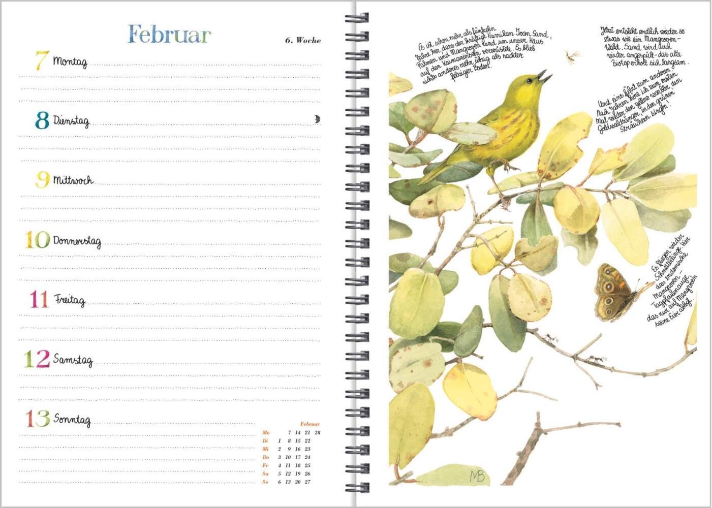 Bild: 9783784357584 | Naturkalender 2024 | Marjolein Bastin | Kalender | Deutsch | 2024