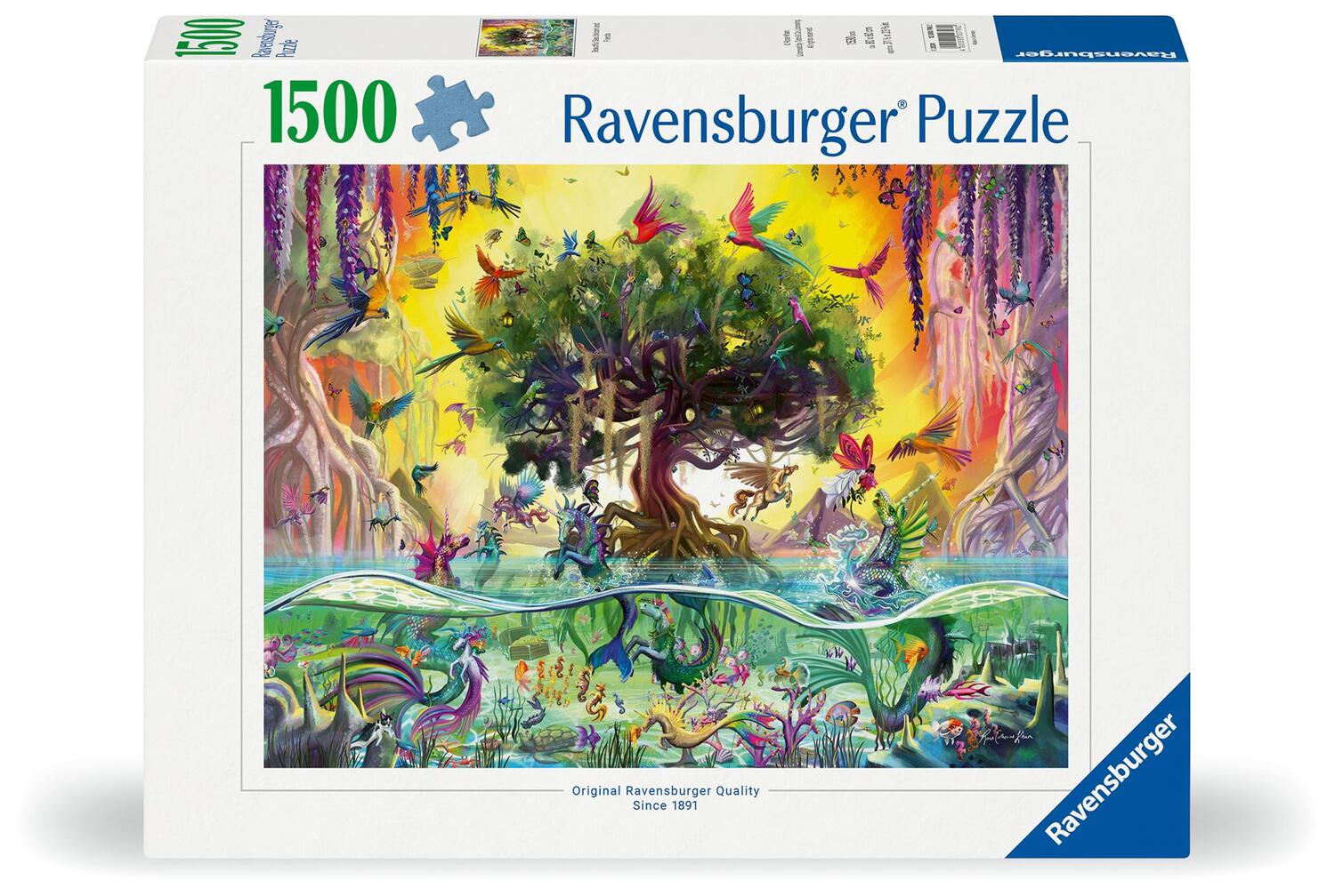 Cover: 4005555007982 | Ravensburger Puzzle 12000798 - Das Einhorn aus dem See und seine...