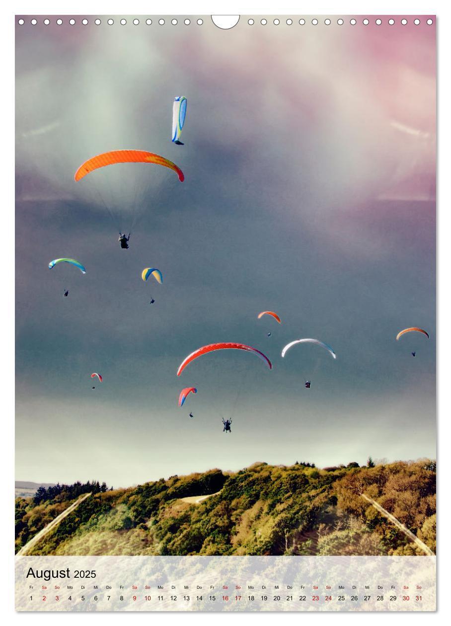 Bild: 9783435931422 | Paragliding - einfach Spaß (Wandkalender 2025 DIN A3 hoch),...