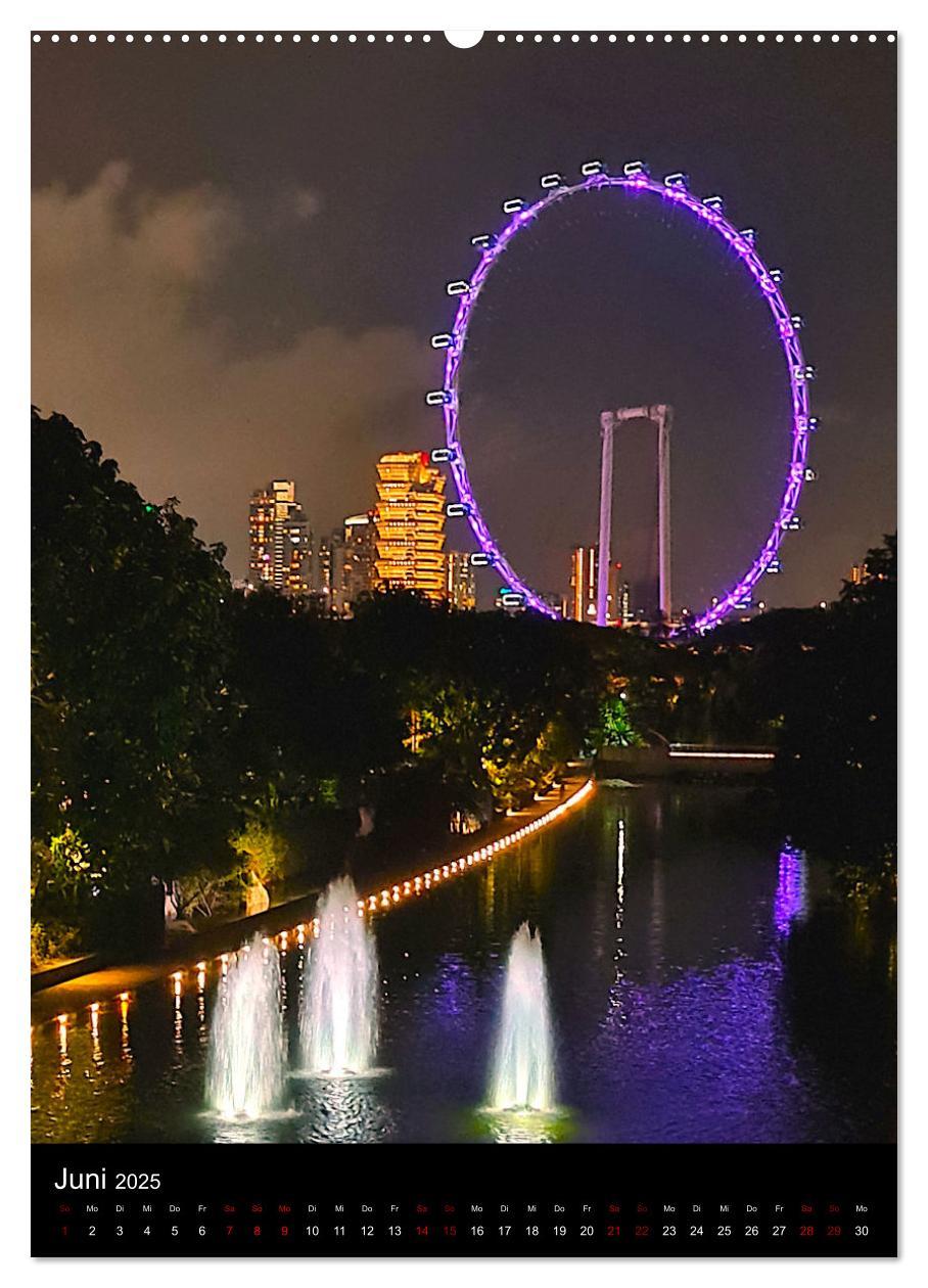 Bild: 9783457225431 | Singapur - Faszinierende Lichterwelt Marina Bay (Wandkalender 2025...