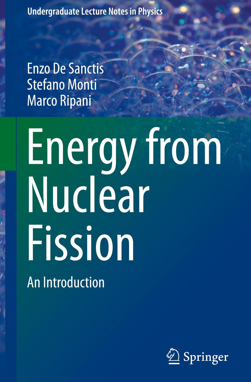 Cover: 9783319306490 | Energy from Nuclear Fission | An Introduction | Sanctis (u. a.) | Buch