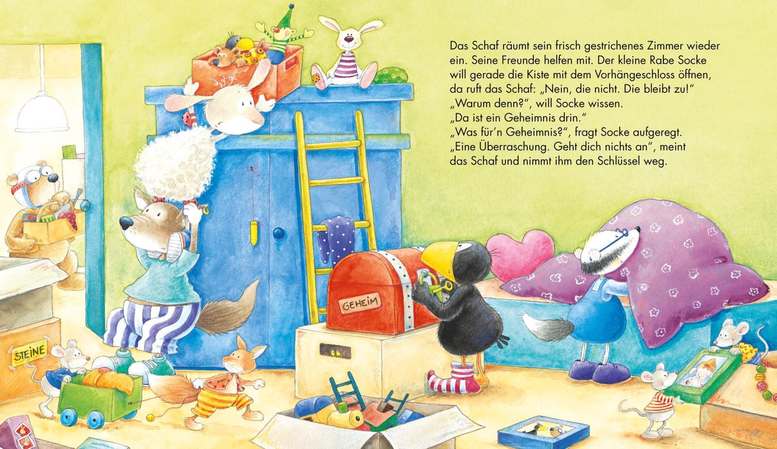 Bild: 9783480223046 | Der kleine Rabe Socke: Alles geheim! | Nele Moost (u. a.) | Buch