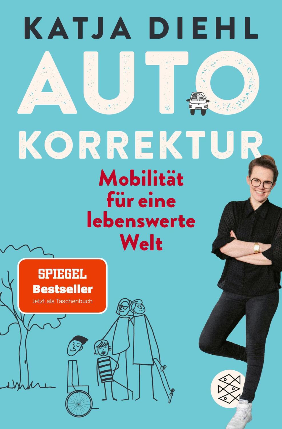 Cover: 9783596709465 | Autokorrektur - Mobilität für eine lebenswerte Welt | Katja Diehl