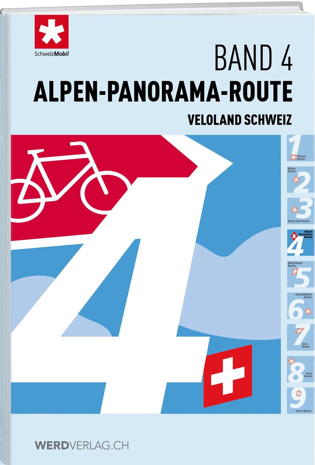 Cover: 9783859328549 | Veloland Schweiz Band 04 Alpen-Panorama-Route | Alpen-Panorama-Route