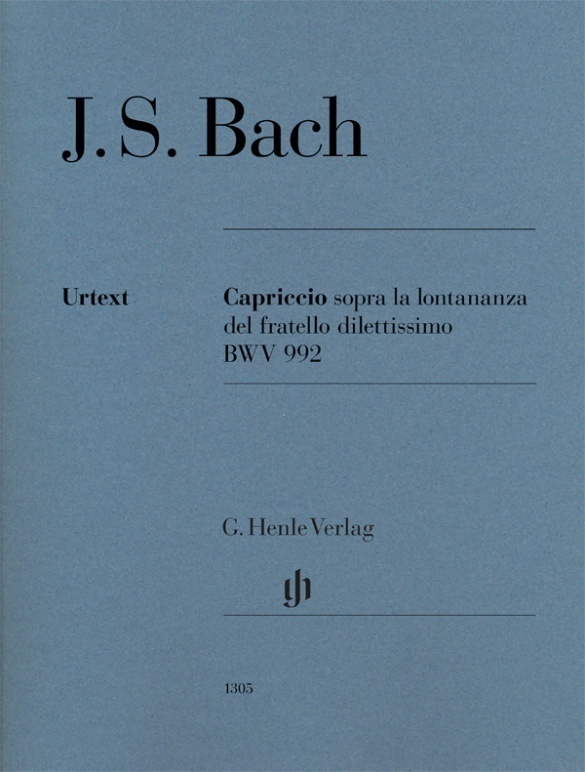 Cover: 9790201813059 | Johann Sebastian Bach - Capriccio sopra la lontananza del fratello...