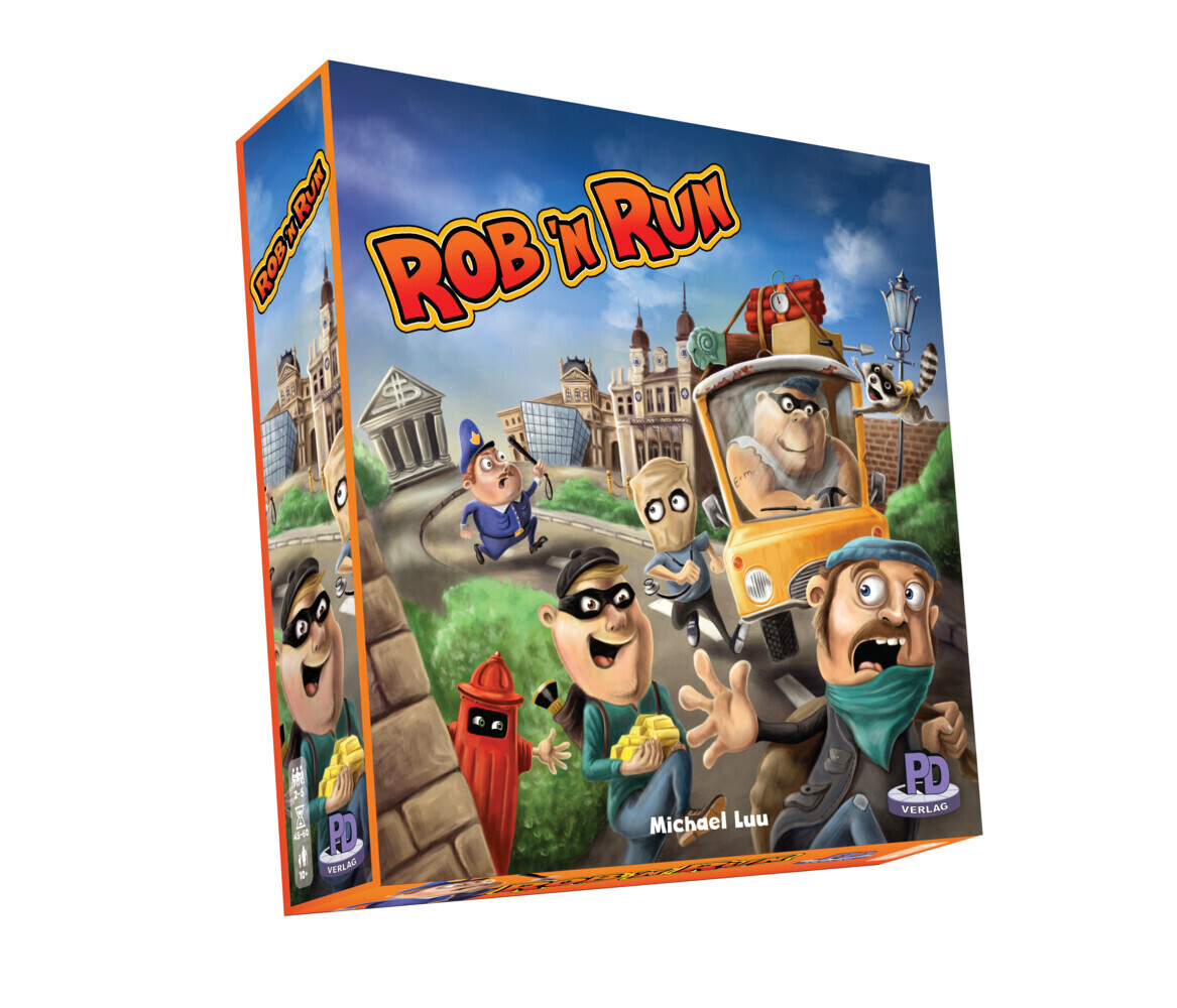 Cover: 4280000097200 | Rob ´n Run | Michael Luu | Spiel | In Spielebox | Deutsch | 2017