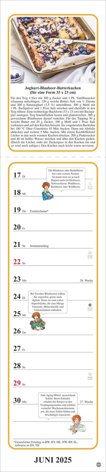 Bild: 9783756406395 | Tante Clara Küchenkalender 2025 | Kalender | Spiralbindung | 26 S.