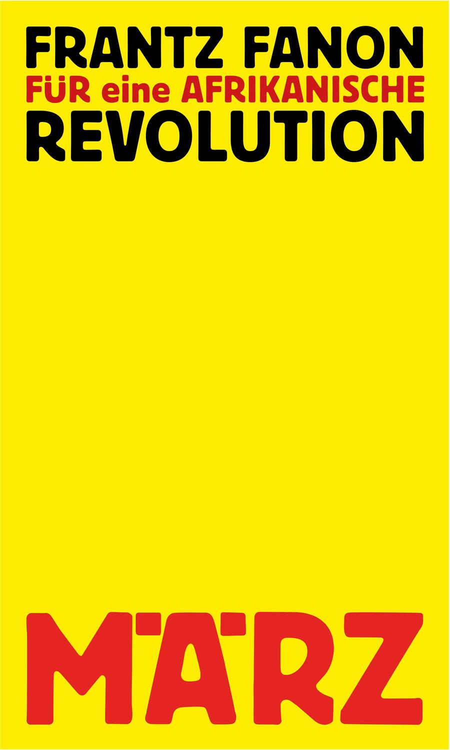 Cover: 9783755000068 | Für eine afrikanische Revolution | Politische Schriften | Frantz Fanon