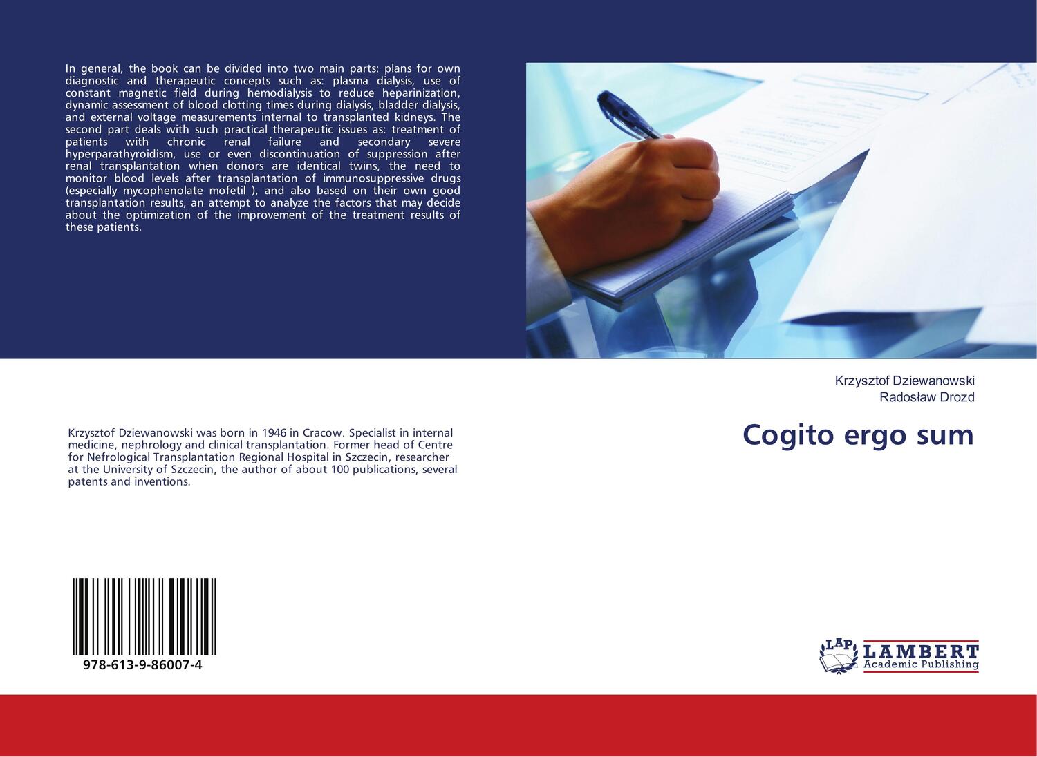 Cover: 9786139860074 | Cogito ergo sum | Krzysztof Dziewanowski (u. a.) | Taschenbuch | 76 S.
